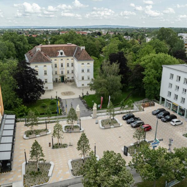 Hauptplatz von oben