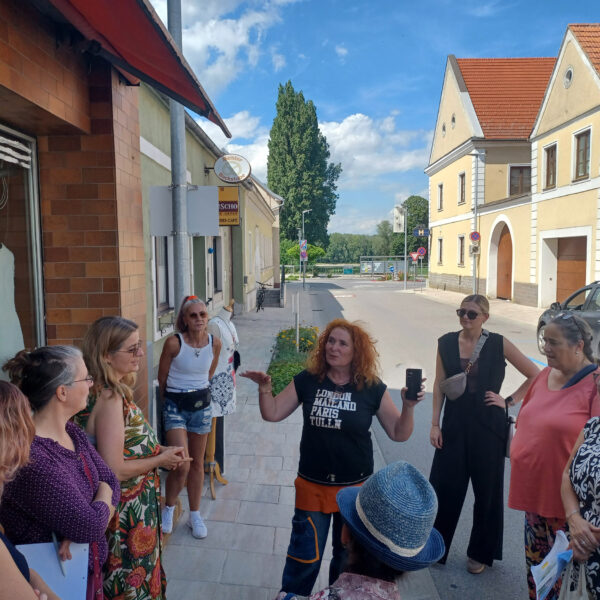 Mit großem Interesse verfolgten rund 20 Teilnehmerinnen und Teilnehmer das dritte Modul des Lehrgang Baukultur an der Universität für Weiterbildung in Krems.