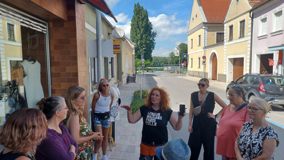 Mit großem Interesse verfolgten rund 20 Teilnehmerinnen und Teilnehmer das dritte Modul des Lehrgang Baukultur an der Universität für Weiterbildung in Krems.