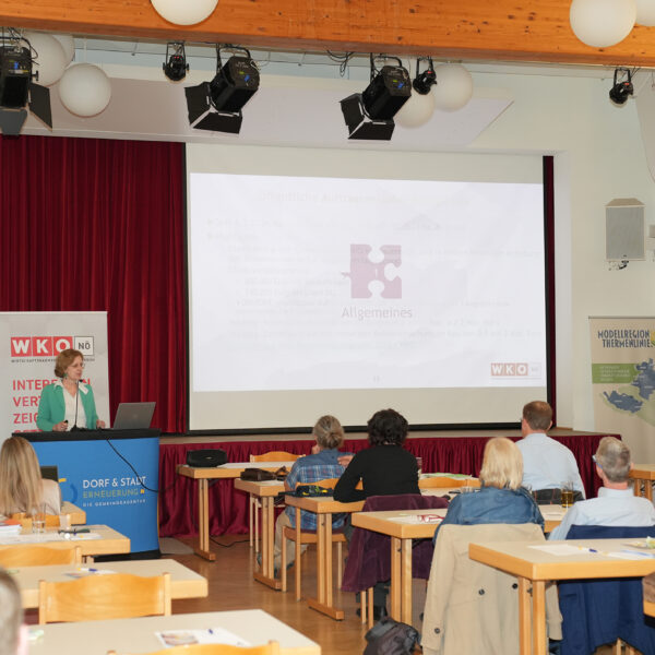 Aktuelle Fördermöglichkeiten und rechtskonforme Beschaffungsprozesse wurden in Pfaffstetten von Gemeindevertreterinnen und Gemeindevertretern mit den Expertinnen und Experten intensiv diskutiert.
