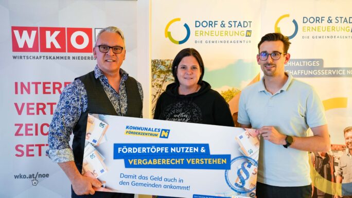 Damit das Geld auch in den Gemeinden ankommt, lud die dorf- & Stadterneuerung in Kooperation mit der Wirtschaftskammer NÖ zum Seminar 