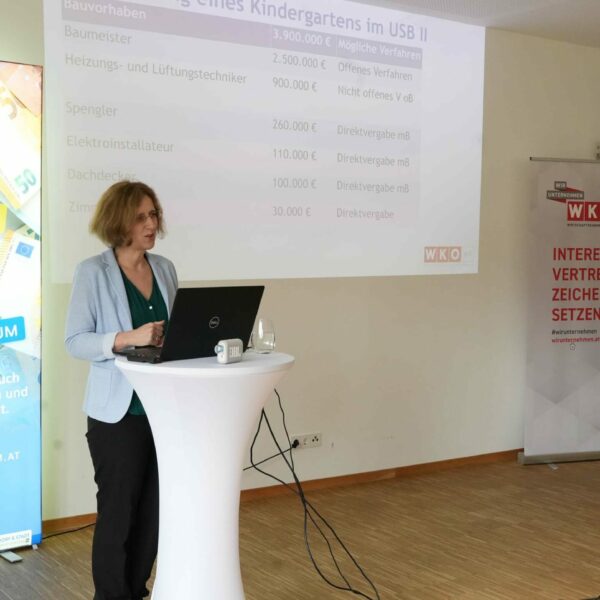 Wichtige Informationen zum Thema kommunale Vergaben gab es beim Seminar in Lilienfeld/NÖ-Mitte.