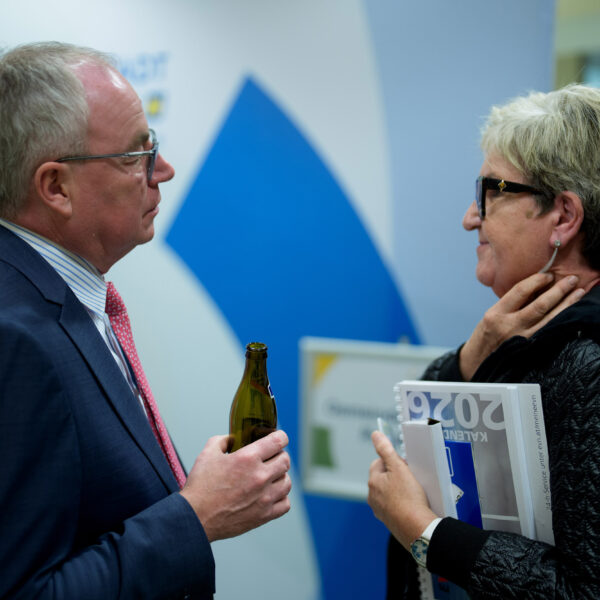 Der Stammtisch in Lichtenwörth bot den Gästen neben aktuellen Infos zum Angebot der Dorf- & Stadterneuerung ausreichend Zeit zum Plaudern und Netzwerken.