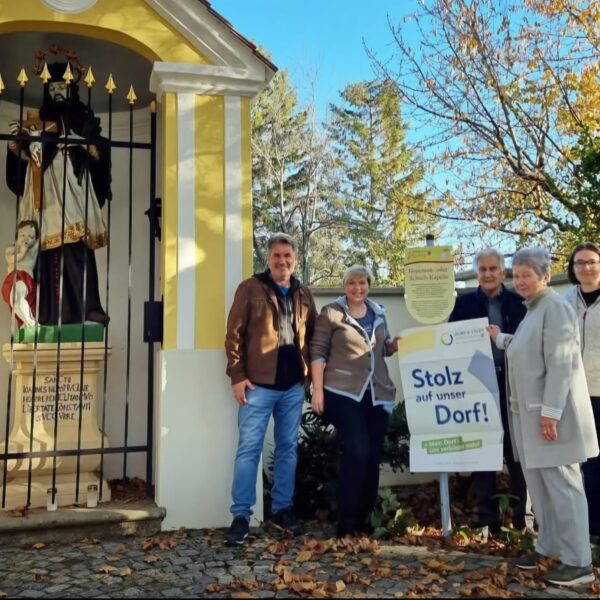 Die beiden dorferneuerungsvereine setzen immer wieder Projekte mit Unterstützung der Förderschiene "Stolz auf unser Dorf" um.