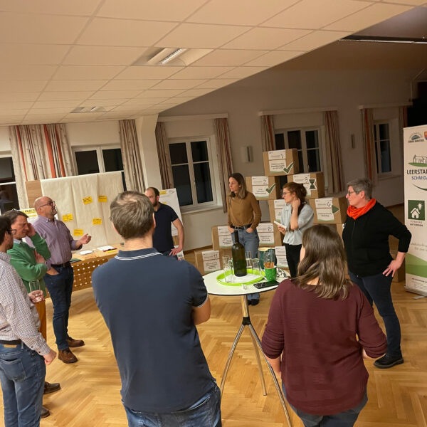 . Gespräche am Themenabend der Wanderausstellung in Hohenwarth