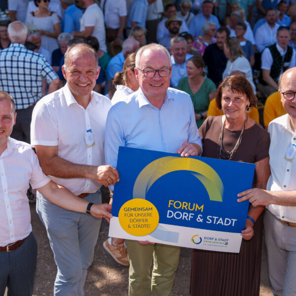 Das Forum Dorf & Stadt unterstrich einmal mehr die zentrale Rolle der Gemeinden als Motor für eine nachhaltige und lebenswerte Zukunft