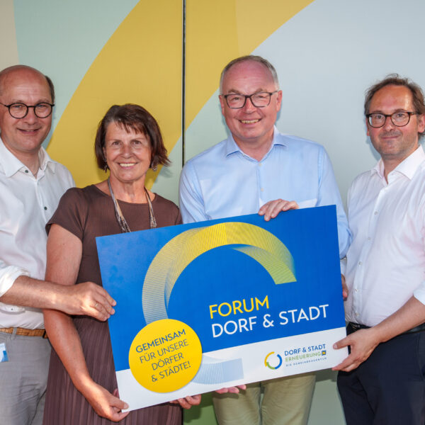 Das Forum Dorf & Stadt unterstrich einmal mehr die zentrale Rolle der Gemeinden als Motor für eine nachhaltige und lebenswerte Zukunft