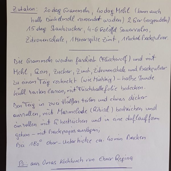 „So kochen & backen d´Jeitendorfer“. Das Werk vereint Rezepte und Projekte, die von der Dorfgemeinschaft sowie ehemaligen Jeitendorfer:innen mit viel Liebe zubereitet und umgesetzt wurden.