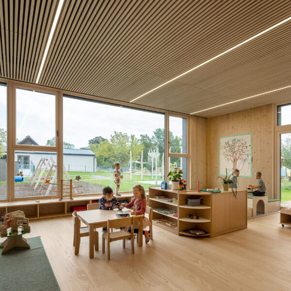 der neue Kindergarten in Kirchberg am Wagram