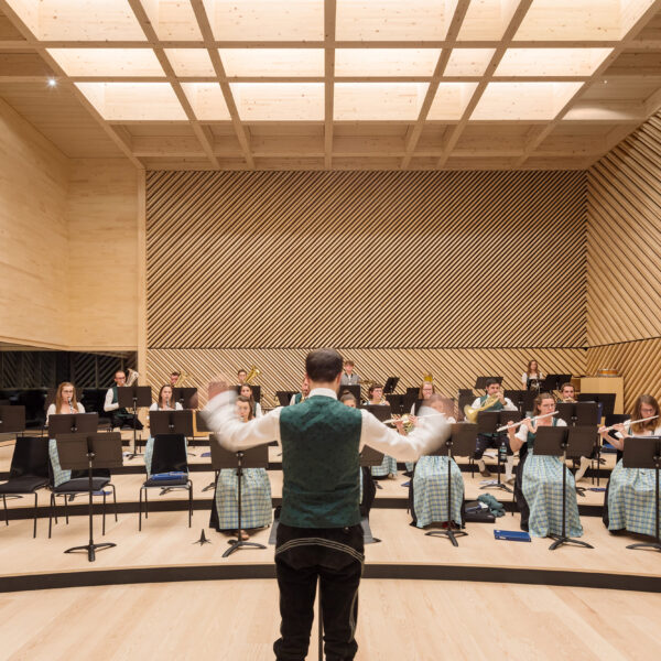 Der Musikverein erhielt einen Proberaum, der alle akustischen Anforderungen erfüllt.