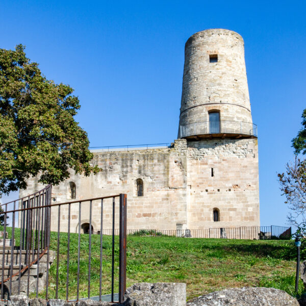 Blick auf die Ruine