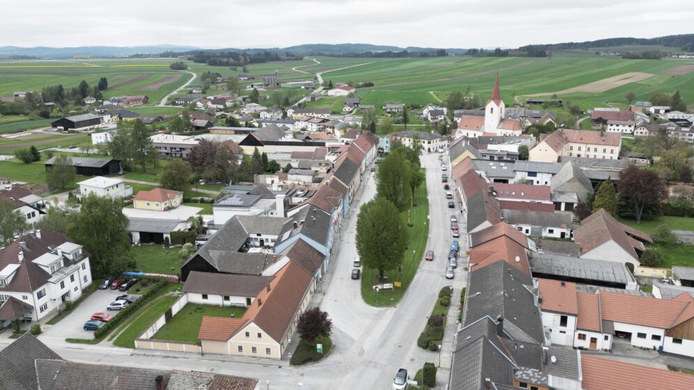 Der Hauptplatz in Schweiggers soll neu gestaltet werden.