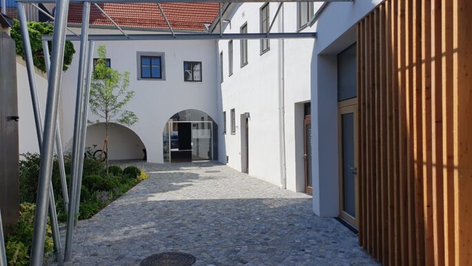Das Rathaus Traismauer wurde zum Ort der Begegnung, Mitgestaltung und Teilhabe umgestaltet.