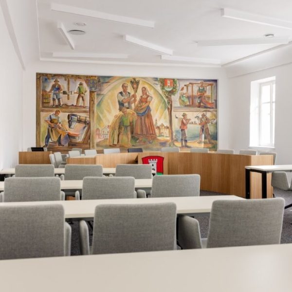 Das Rathaus Traismauer wurde zum Ort der Begegnung, Mitgestaltung und Teilhabe umgestaltet.
