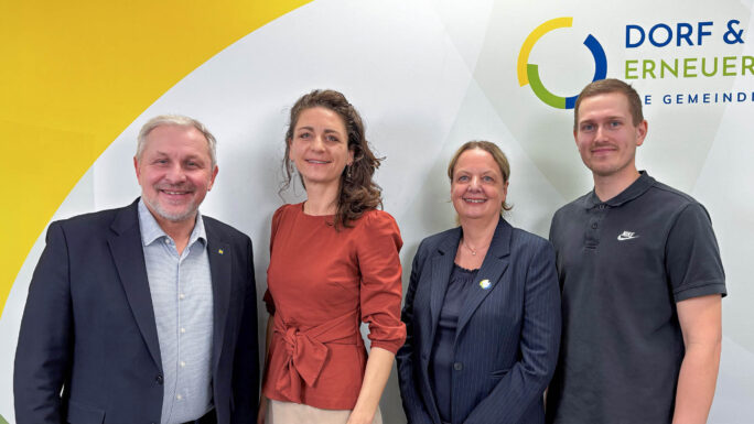 Wolfgang Juterschnig, NÖ Landesjugendreferent, Katharina Peherstorfer, Tut gut! Gesundheitsvorsorge GmbH, Karin Popp-Pichler Dorf- & Stadterneuerung, Leiterin Kommunales Förderzentrum NÖ, Karin Popp-Pichler Dorf- & Stadterneuerung, Leiterin Kommunales Förderzentrum NÖ