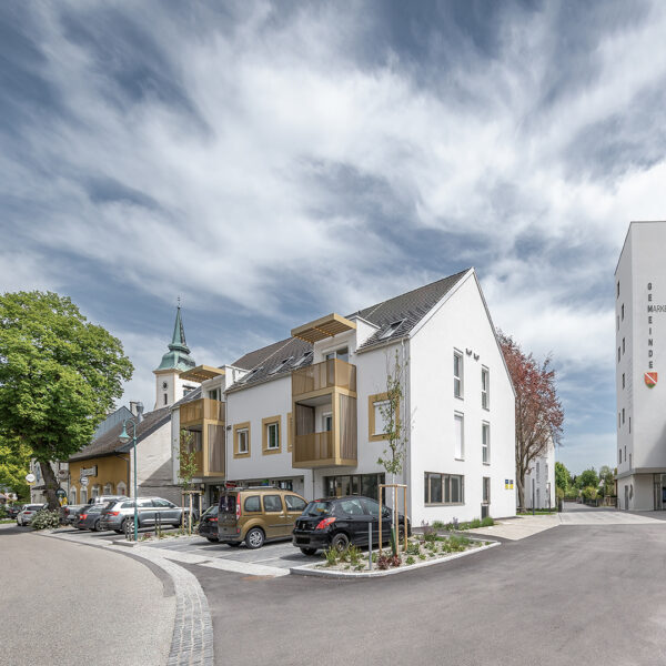 Mit der umfassenden Ortskern-Erneuerung setzt Markersdorf-Haindorf auf eine nachhaltige Entwicklung des Ortszentrums.